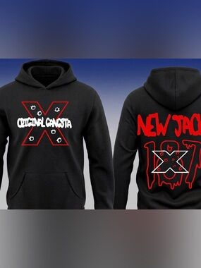 Original Gangsta New Jack 188 Pullover Hoodie New Wrestling Merch